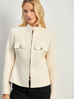 Жакет прямого кроя - Emka фото 3