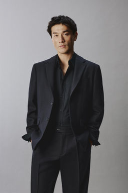 ORIGINS 100% WOOL SUIT BLAZER - Zara фото 2