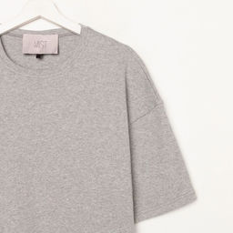 Футболка женская MIST Basic р. S-M, серый