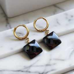 Серьги из стали