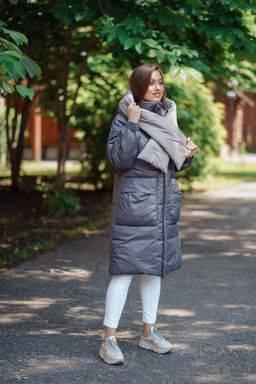 Куртка женская зимняя 22600 (черный/какао) - Kankan фото 21