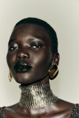 METALLIC THREAD TOP - Zara фото 3