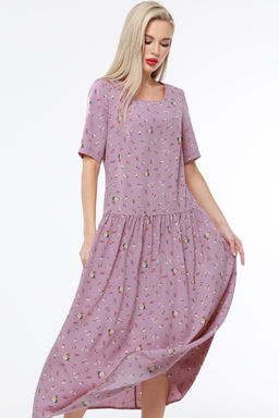 Платье длинное в цветочек - Dstrend фото 8