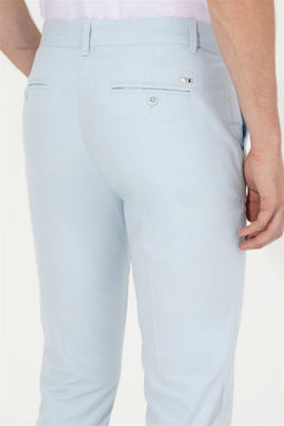 Мужские голубые брюки из плотной ткани - U.s. polo assn фото 7