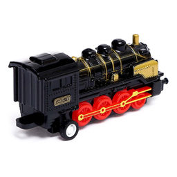 Поезд металлический Классика, с 4 вагонами, инерция, МИКС, в пакете - Simaland фото 12