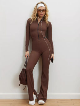 Моделирующий комбинезон в рубчик