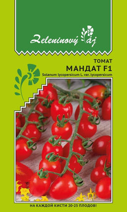 Томат МАНДАТ F1 На каждой кисти 20-25 плодов!