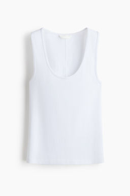 Camiseta sin mangas en algod?n - H&m фото 3