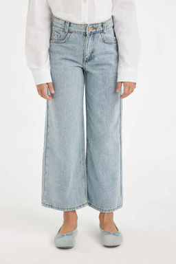 Широкие брюки для девочек - Defacto фото 4