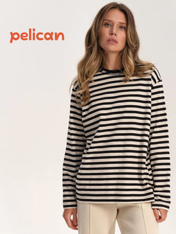 PELICAN, джемпер женский, Черный