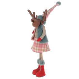 Игрушка набивная "Олень", L14 W12 H53 см, 2в.