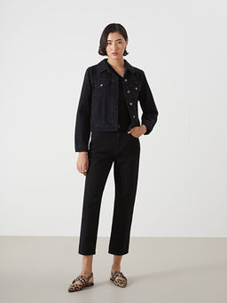 Straight Fit Kad?n Jean Pantolon