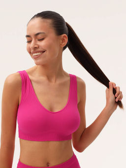 MY Топ женский BR639 TOP BRALETTE RIB