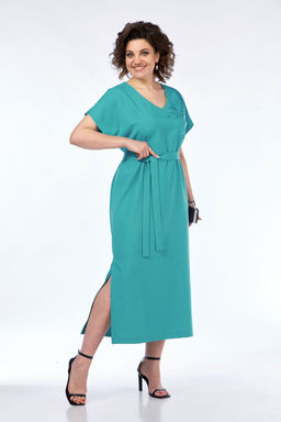 Платье BAGIRA ANTA 1031 бирюза  фото 6