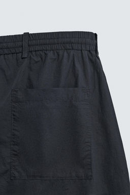 PANTAL?N RELAXED FIT RELIEVE / Negro - Zara фото 10