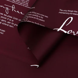 Цена за 20 шт. Пленка матовая для цветов Новости Love, бургунди/вишня, 60 х 60 см