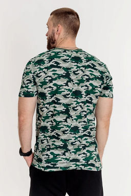 Футболка М10256Кф Камуфляж - Елена фото 3