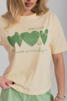 Пижама М325338Пмз молочный/зеленый - Елена фото 3