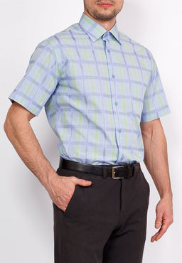 Сорочка мужская короткий рукав GREG 245/301/53/Z/1  фото 2