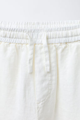 PANTAL?N STRAIGHT 100% LINO / Crudo medio - Zara фото 3