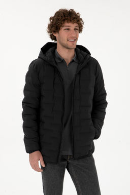 Erkek Siyah Mont - U.s. polo assn фото 3