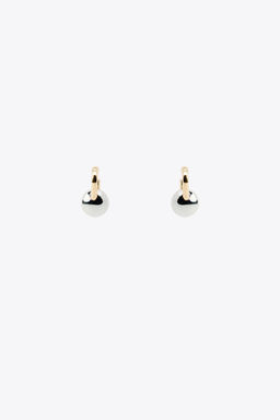 CONTRAST BALL EARRINGS - Zara фото 2