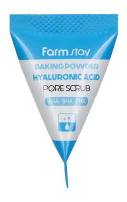 FS Baking Powder Hyaluronic Acid Pore Scrub, 7g*1ea - Скраб в пирамидках с гиалуроновой кислотой 7г*1шт