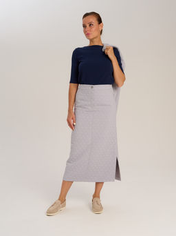 демисезонная,стеганная юбка - Трика фото 2