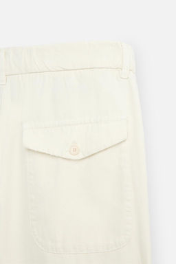 RELAXED FIT PLEATED TROUSERS - Zara фото 10