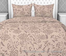 Наволочка 50*70 см, бязь Комфорт, на пуговицах (Барбарис, бежевый) - Ивановотекстиль фото 2