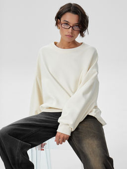 Свитшот женский молочный - Mark formelle фото 7