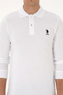 Erkek Beyaz Basic Sweatshirt Sepette S_rpriz _ndirim - U.s. polo assn фото 20