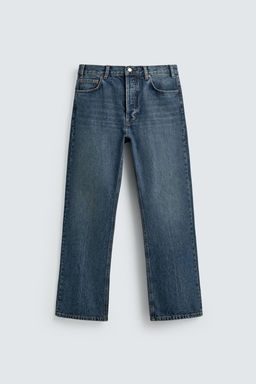 JEANS STRAIGHT BOOTCUT FIT LIMITED EDITION / Azul / Verde - Zara фото 8