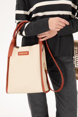 Женская кремовая сумочка Неожиданная скидка в корзине - U.s. polo assn фото 2