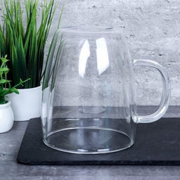 Кружка 500 мл с двойными стенками / LCWB5713 /уп 80/ - ГалеонТрейд фото 3