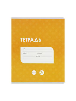 Набор тетрадей 24 листа в клетку Calligrata «Однотонная Классика с уголком», обложка мелованный картон, серые листы, 10 шт.