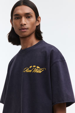 Camiseta boxy Oversized Fit - H&m фото 6