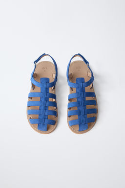CANGREJERA PIEL / Azul - Zara фото 4