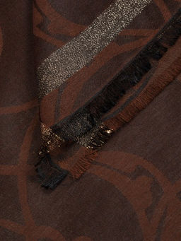 Платок жен. виск+шелк+люр 105х105 LSZ34-939-16 - Labbra фото 4