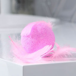 Бомбочка для ванны, ягодный аромат, 130 г, PINK-LOVE - Beauty fox фото 7