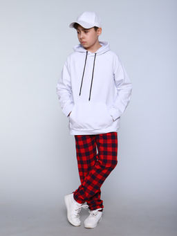 Брюки Матвей красная клетка - Ладошки фото 8