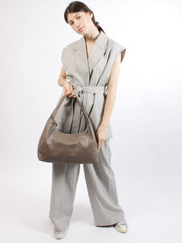 LACCOMA сумка НИ8337-хаки натуральная кожа