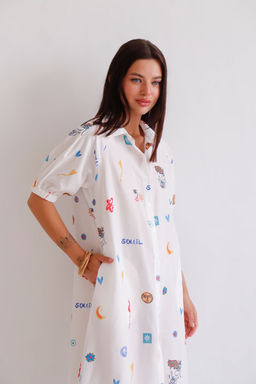 Martichelli Платье летнее с принтом  фото 6