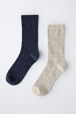 2-PACK OF LONG BUTTONED SOCKS - Zara фото 4