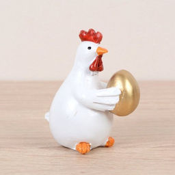 Фигурка Петушок 4х5х8,5 см / KXY5189-8 /уп 3/144/Пасха - Галеонтрейд фото 3