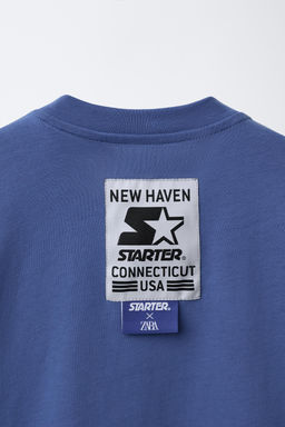 STARTER ® PRINTED LABEL T-SHIRT - Zara фото 3