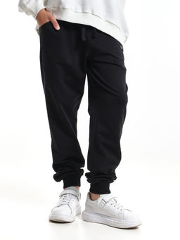 Брюки для мальчика штаны спортивные школьные 22-9819 черный - Mini maxi фото 3