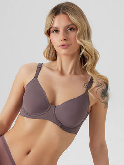 Бюстгальтер макси женский коричневый