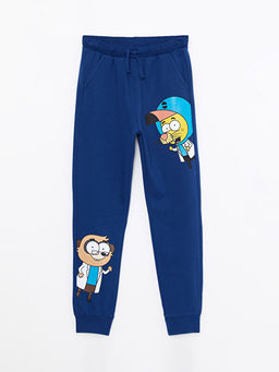 Beli Lastikli Kral ?akir Bask?l? Erkek ?ocuk Jogger E?ofman Alt?