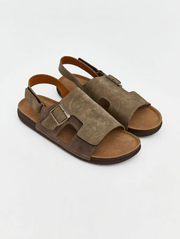 S?et G?r?n?ml? Erkek Sandalet